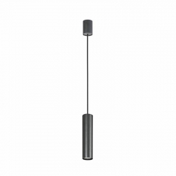 Nowodvorski lampa wisząca EYE M GU10 x 1 Stal lakierowana Grafitowy ~220-230 V MAX: 1x10W only LED