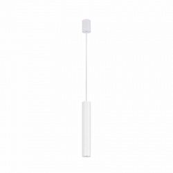 Nowodvorski lampa wisząca EYE L GU10 x 1 Stal lakierowana Biały ~220-230 V MAX: 1x10W only LED