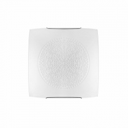 Nowodvorski kinkiet ROSETTE E27 x 1 Szkło Stal lakierowana Biały ~220-230 V MAX: 1x60W