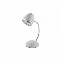Nowodvorski oprawa biurkowa POCATELLO E27 x 1 Stal lakierowana Peszel Srebrny ~220-230 V MAX: 1x18W