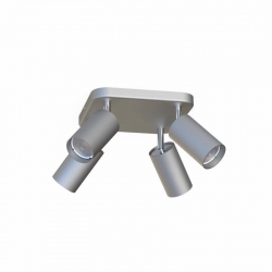 Nowodvorski oprawa natynkowa EYE SPOT GU10 x 4 Stal lakierowana Chrom Srebrny ~220-230 V MAX: 4x10W only LED