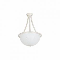Nowodvorski oprawa przysufitowa BARON E27 x 3 Stal lakierowana Szkło Biało-Złoty ~220-230 V MAX: 3x60W