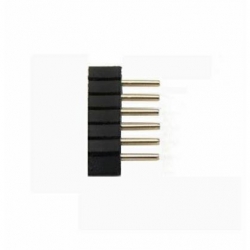 Złączka do taśmy led 6-pin 2mm żeńska grzebyk 1szt
