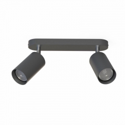 Nowodvorski oprawa natynkowa EYE SPOT GU10 x 2 Stal lakierowana Chrom Grafitowy ~220-230 V MAX: 2x10W only LED