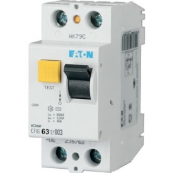 EATON Wyłącznik różnicowoprądowy 2P 63A 0,03A typ AC CFI6 63/2/003 235768