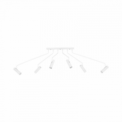 Nowodvorski oprawa natynkowa EYE SUPER GU10 x 6 Stal lakierowana Chrom Biały ~220-230 V MAX: 10W only LED