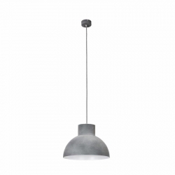 Nowodvorski lampa wisząca WORKS E27 x 1 Stal lakierowana Concrete ~220-230 V MAX: 1x60W