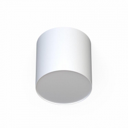 Nowodvorski oprawa natynkowa POINT PLEXI M GU10 x 1 Stal lakierowana Tworzywo sztuczne PMMA Biały ~220-230 V MAX: 1x10W only LED