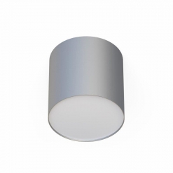 Nowodvorski oprawa natynkowa POINT PLEXI M GU10 x 1 Stal lakierowana Tworzywo sztuczne PMMA Srebrny ~220-230 V MAX: 1x10W only LED