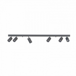 Nowodvorski oprawa natynkowa EYE SPOT GU10 x 6 Stal lakierowana Chrom Grafitowy ~220-230 V MAX: 6x10W only  LED