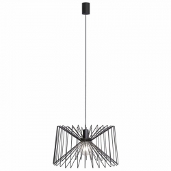 Nowodvorski lampa wisząca NESS E27 x 1 Stal lakierowana Czarny ~220-230 V MAX: 1x60W