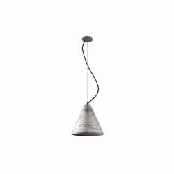 Nowodvorski lampa wisząca VOLCANO S GU10 x 1 Beton architektoniczny Stal lakierowana Szary ~220-230 V MAX: 1x35W