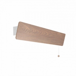 Nowodvorski kinkiet regulowany z włącznikiem OSLO LED 60 LED TUBE T8 x 1 Drewno Stal lakierowana Dębowy 220-230 V MAX: 11W
