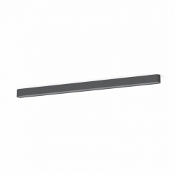 Nowodvorski plafon SOFT CEILING LED 120X6 LED TUBE T8 x 1 Aluminium lakierowane Tworzywo sztuczne PMMA Grafitowy 220-230 V MAX: 22W