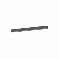 Nowodvorski plafon SOFT CEILING LED 90X6 LED TUBE T8 x 1 Aluminium lakierowane Tworzywo sztuczne PMMA Grafitowy 220-230 V MAX: 16W