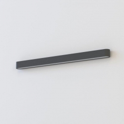 Nowodvorski kinkiet SOFT WALL LED 90X6 LED TUBE T8 x 1 Aluminium lakierowane Tworzywo sztuczne PMMA Grafitowy 220-230 V MAX: 16W