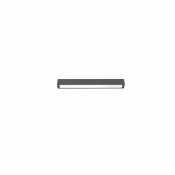 Nowodvorski plafon STRAIGHT CEILING LED S LED TUBE T8 x 1 Stal lakierowana Tworzywo sztuczne PMMA Grafitowy 220-230 V MAX: 11W