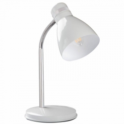 Kanlux lampka biurkowa ZARA HR-40-W srebrna