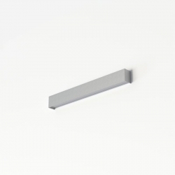 Nowodvorski kinkiet STRAIGHT WALL LED S LED TUBE T8 x 1 Stal lakierowana Tworzywo sztuczne PMMA Srebrny 220-230 V MAX: 11W