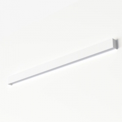 Nowodvorski kinkiet STRAIGHT WALL LED L LED TUBE T8 x 1 Stal lakierowana Tworzywo sztuczne PMMA Biały 220-230 V MAX: 22W
