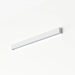 Nowodvorski kinkiet STRAIGHT WALL LED M LED TUBE T8 x 1 Stal lakierowana Tworzywo sztuczne PMMA Biały 220-230 V MAX: 16W