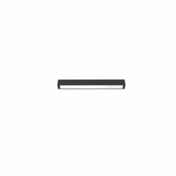 Nowodvorski plafon STRAIGHT CEILING LED S LED TUBE T8 x 1 Stal lakierowana Tworzywo sztuczne PMMA Czarny 220-230 V MAX: 11W