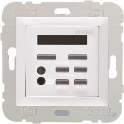 Efapel sterownik dźwięku 1-kanałowy stereo z radiem FM Alarm białe BASE