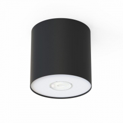 Nowodvorski oprawa natynkowa POINT M GU10 x 1 Stal lakierowana Czarny ~220-230 V MAX: 35W