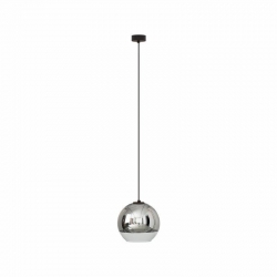 Nowodvorski lampa wisząca GLOBE PLUS S E27 x 1 Szkło metalizowane Stal lakierowana Chrom 220-230 V MAX: 60W