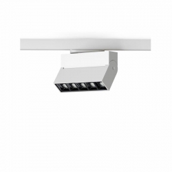 Nowodvorski NOV1F2T PROFILE FOCUS LED LED x 5 Aluminium lakierowane Tworzywo sztuczne Biały 220-230 V MAX: 9W