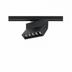 Nowodvorski NOV1F2T PROFILE FOCUS LED LED x 5 Aluminium lakierowane Tworzywo sztuczne Czarny 220-230 V MAX: 9W