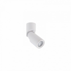 Nowodvorski oprawa natynkowa MIKE GU10 x 1 Aluminium lakierowane Biały ~220-230 V MAX: 15W