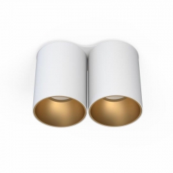 Nowodvorski oprawa natynkowa EYE TONE GU10 x 2 Stal lakierowana Tworzywo sztuczne ABS Biały 220-230 V MAX: 10W only LED