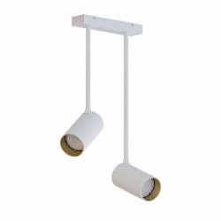 Nowodvorski oprawa natynkowa MONO LONG GU10 x 2 Stal lakierowana Tworzywo sztuczne ABS Biały 220-230 V MAX: 10W only LED