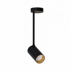 Nowodvorski oprawa natynkowa MONO LONG S GU10 x 1 Stal lakierowana Tworzywo sztuczne ABS Czarny 220-230 V MAX: 10W only LED