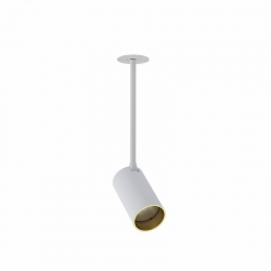 Nowodvorski oprawa wpuszczana MONO SURFACE LONG S GU10 x 1 Stal lakierowana Tworzywo sztuczne ABS Biały 220-230 V MAX: 10W only LED
