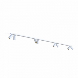 Nowodvorski oprawa natynkowa MONO 2x150 GU10 x 8 Stal lakierowana Tworzywo sztuczne ABS Biały ~220-230 V MAX: 10W only LED