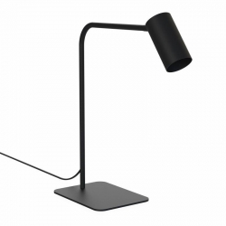 Nowodvorski oprawa biurkowa MONO GU10 x1 Stal lakierowana Tworzywo sztuczne ABS Czarny 220-230 V MAX: 10W only LED