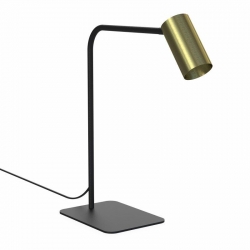 Nowodvorski oprawa biurkowa MONO GU10 x1 Lity mosiądz Stal lakierowana Mosiądz 220-230 V MAX: 10W only LED
