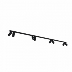Nowodvorski oprawa natynkowa MONO 2x150 GU10 x 8 Stal lakierowana Tworzywo sztuczne ABS Czarny 220-230 V MAX: 10W only LED