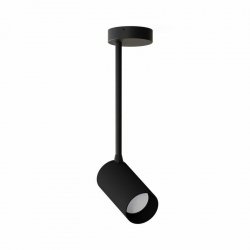 Nowodvorski oprawa natynkowa MONO LONG S GU10 x 1 Stal lakierowana Tworzywo sztuczne ABS Czarny 220-230 V MAX: 10W only LED