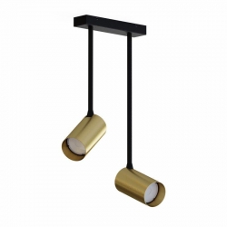 Nowodvorski oprawa natynkowa MONO LONG GU10 x 2 Lity mosiądz Stal lakierowana Mosiądz 220-230 V MAX: 10W only LED