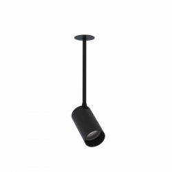 Nowodvorski oprawa wpuszczana MONO SURFACE LONG S GU10 x 1 Stal lakierowana Tworzywo sztuczne ABS Czarny 220-230 V MAX: 10W only LED