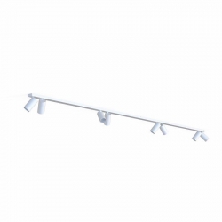 Nowodvorski oprawa natynkowa MONO 2x150 GU10 x 8 Stal lakierowana Tworzywo sztuczne ABS Biały ~220-230 V MAX: 10W only LED
