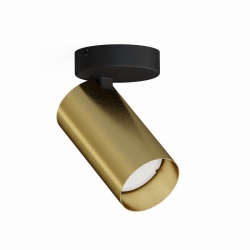 Nowodvorski oprawa natynkowa MONO GU10 x 1 Lity mosiądz Stal lakierowana Mosiądz 220-230 V MAX: 10W only LED