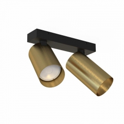 Nowodvorski oprawa natynkowa MONO GU10 x 2 Lity mosiądz Stal lakierowana Mosiądz 220-230 V MAX: 10W only LED