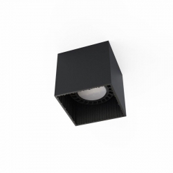 Nowodvorski oprawa natynkowa GROOVE GU10 ES111 x 1 Aluminium lakierowane Czarny 220-230 V MAX: 75W