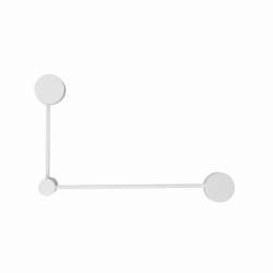 Nowodvorski kinkiet ORBIT GX53 x 2 Stal lakierowana Biały 220-230 V MAX: 8W