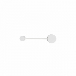 Nowodvorski kinkiet ORBIT GX53 x 1 Stal lakierowana Biały 220-230 V MAX: 8W