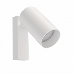 Nowodvorski kinkiet regulowany z włącznikiem MONO GU10 x 1 Stal lakierowana Tworzywo sztuczne ABS Biały 220-230 V MAX: 10W only LED